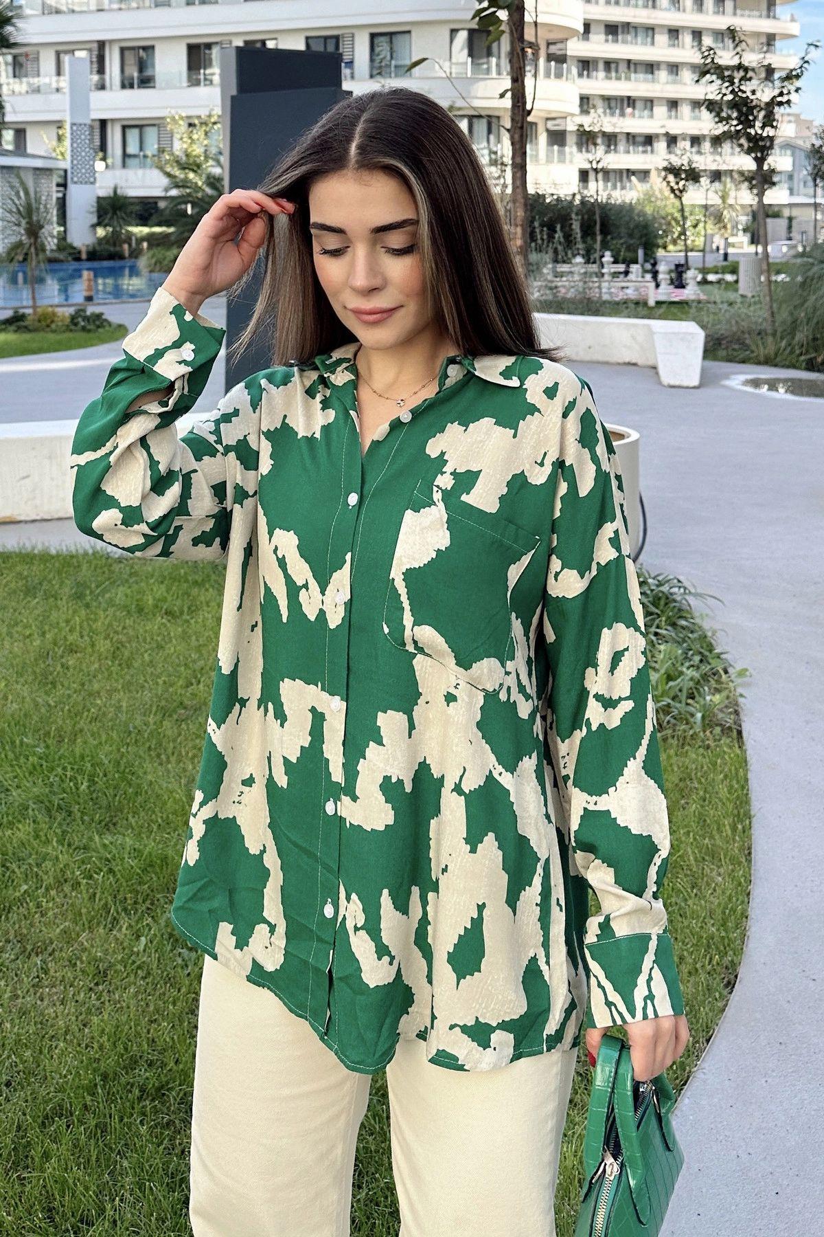 Green Women Shirt