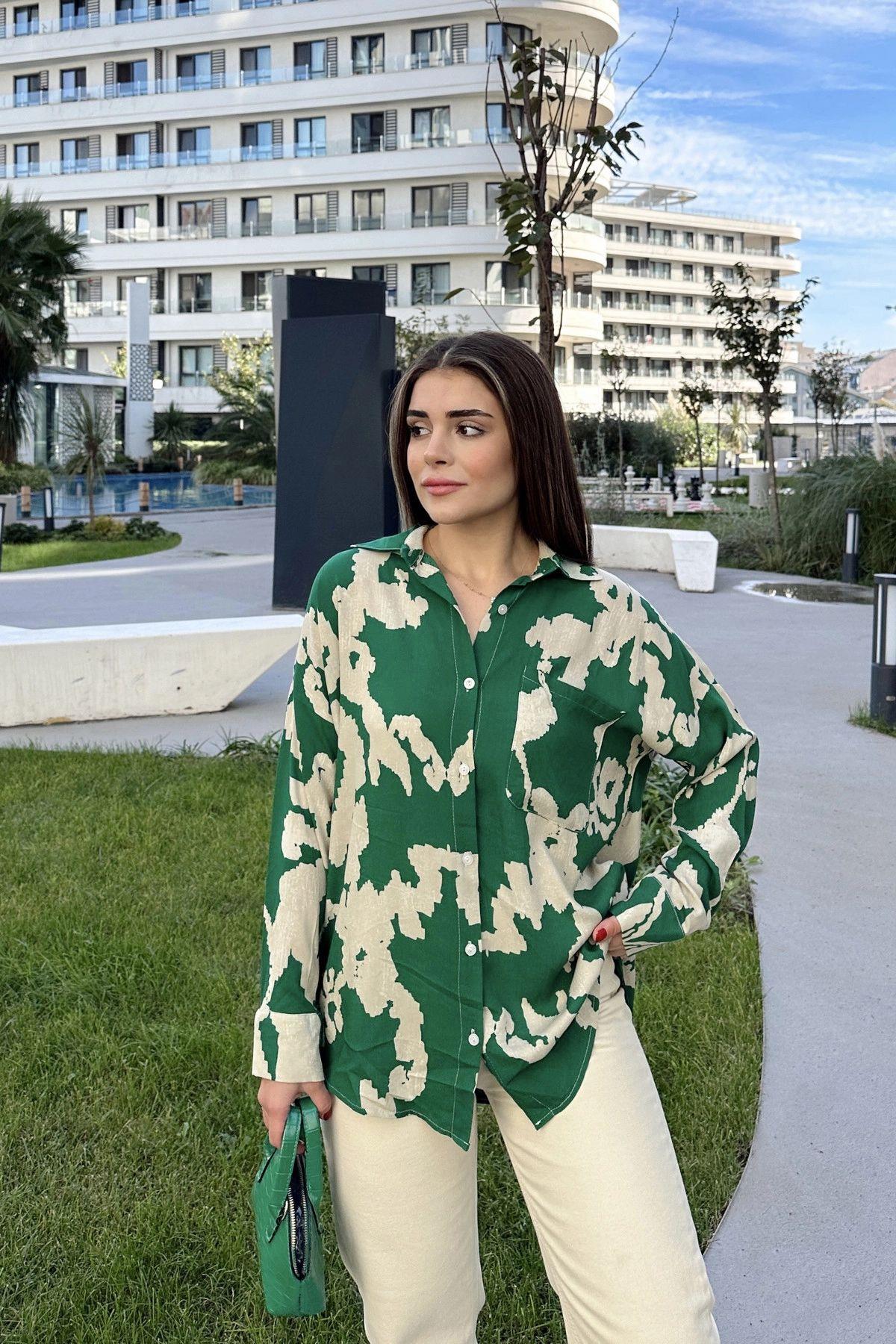 Green Women Shirt