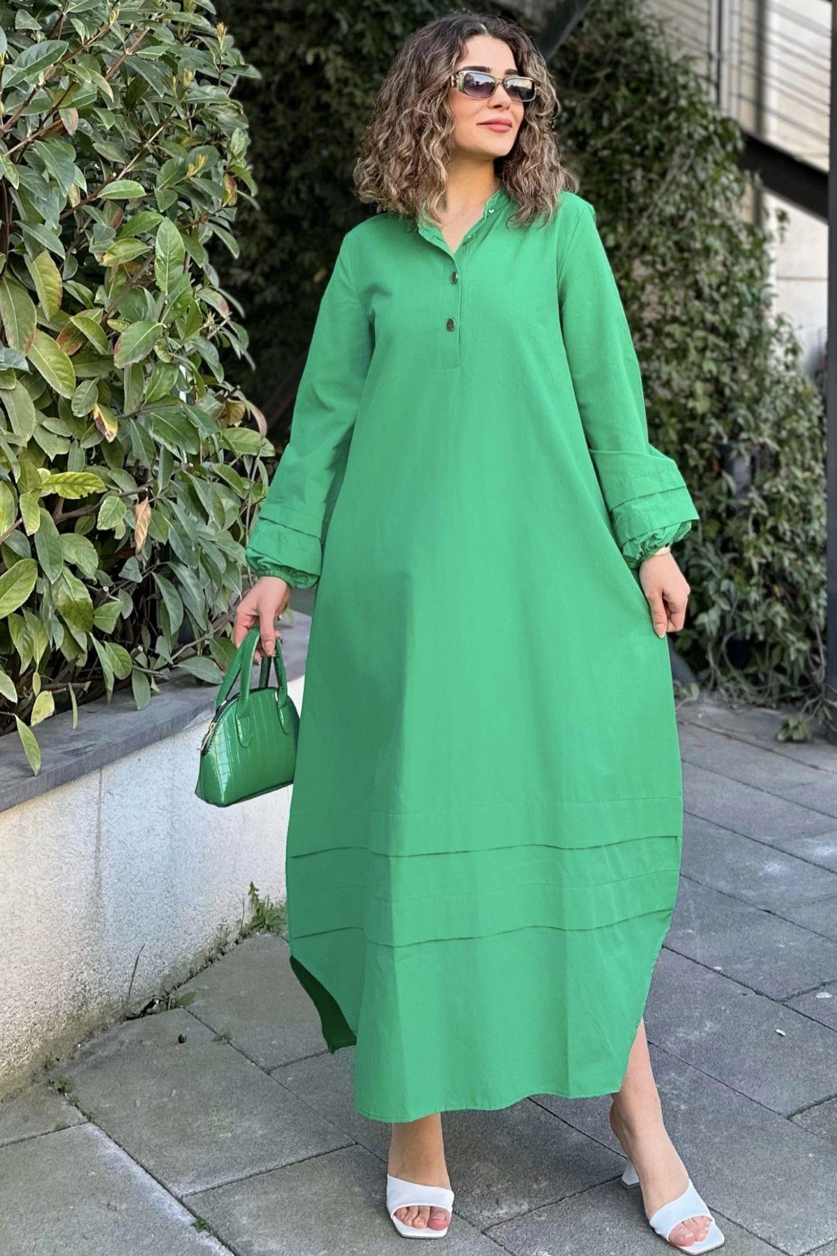 Benetton Green Women Dress
