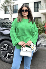 Benetton Green Women Blouse